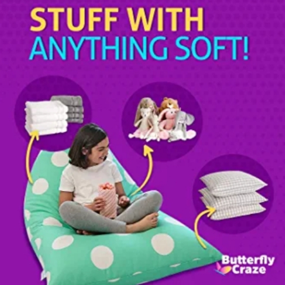 STUFF ANIMAL BEAN BAG LOUNGER - Picture 11 of 12